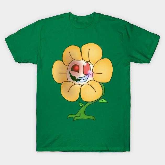 Flowey The Flower T-Shirt by KittenPinkamations' Store